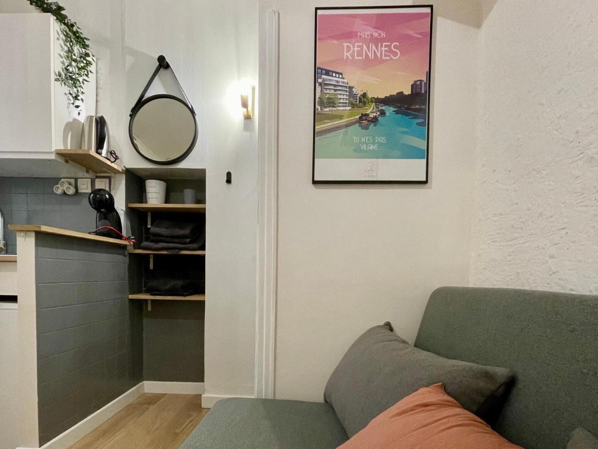 Le Cosy, Charmant Studio Centre Ville Rennes Exterior foto